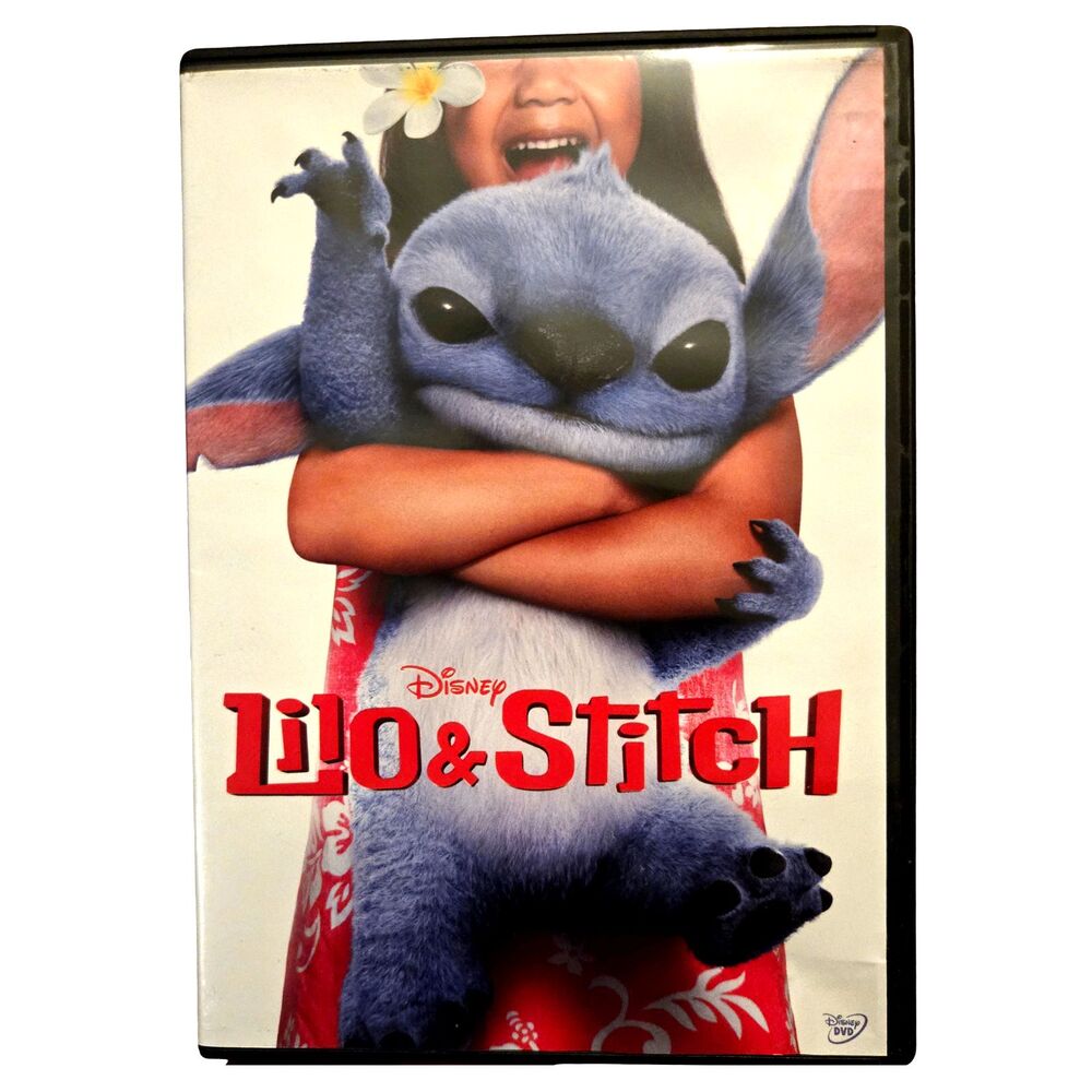 Lilo & Stitch DVD (2025) Disney Live Action Family Movie